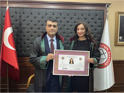 15 STAJYER AVUKATIMIZ CÜBBE GİYDİ