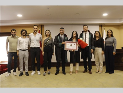 15 STAJYER AVUKATIMIZ CÜBBE GİYDİ