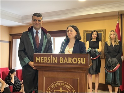 15 STAJYER AVUKATIMIZ CÜBBE GİYDİ