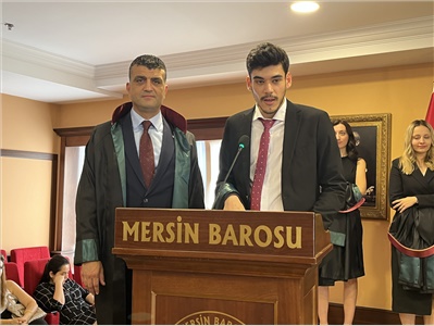 15 STAJYER AVUKATIMIZ CÜBBE GİYDİ