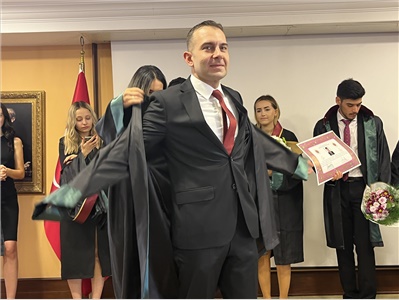 15 STAJYER AVUKATIMIZ CÜBBE GİYDİ