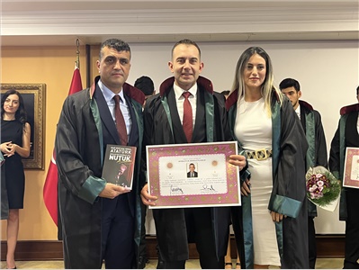 15 STAJYER AVUKATIMIZ CÜBBE GİYDİ