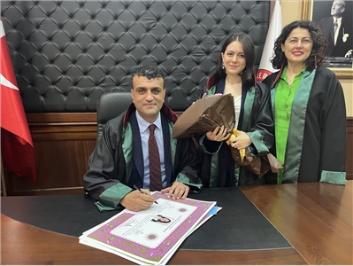 15 STAJYER AVUKATIMIZ CÜBBE GİYDİ