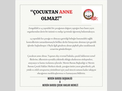 ÇOCUKTAN ANNE OLMAZ
