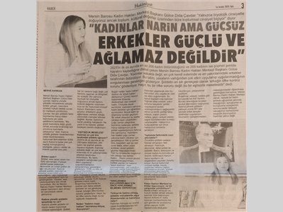 Kadın Hakları Merkezimiz, kadına yönelik şiddeti değerlendirdi