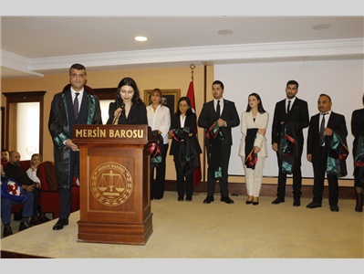 15 STAJYER AVUKATIMIZ CÜBBE GİYDİ