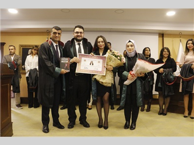 15 STAJYER AVUKATIMIZ CÜBBE GİYDİ