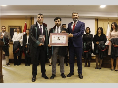 15 STAJYER AVUKATIMIZ CÜBBE GİYDİ