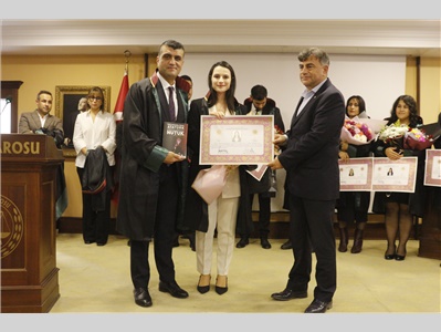 15 STAJYER AVUKATIMIZ CÜBBE GİYDİ