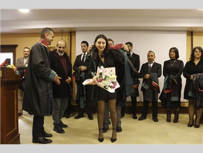 15 STAJYER AVUKATIMIZ CÜBBE GİYDİ
