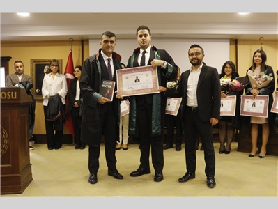 15 STAJYER AVUKATIMIZ CÜBBE GİYDİ