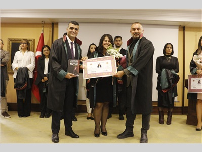 15 STAJYER AVUKATIMIZ CÜBBE GİYDİ
