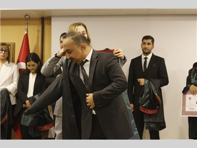 15 STAJYER AVUKATIMIZ CÜBBE GİYDİ