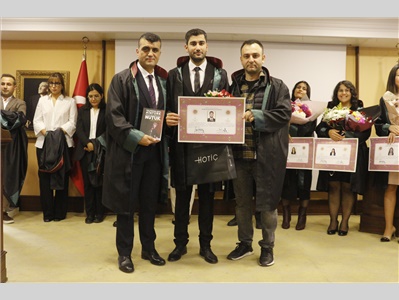 15 STAJYER AVUKATIMIZ CÜBBE GİYDİ