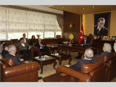 CHP YENİŞEHİR BELEDİYE BAŞKAN ADAY ADAYI AHMET ARICAN'DAN ZİYARET