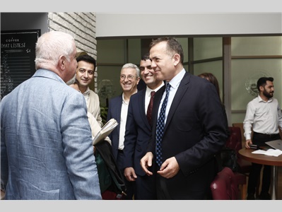 YENİŞEHİR BELEDİYE BAŞKANI SAYIN ABDULLAH ÖZYİĞİT  '  DEN ZİYARET