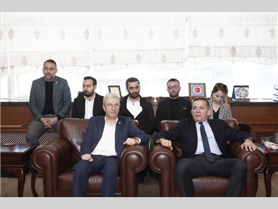 YENİŞEHİR BELEDİYE BAŞKANI SAYIN ABDULLAH ÖZYİĞİT  '  DEN ZİYARET
