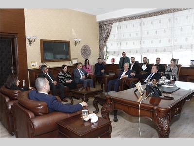 YENİŞEHİR BELEDİYE BAŞKANI SAYIN ABDULLAH ÖZYİĞİT  '  DEN ZİYARET