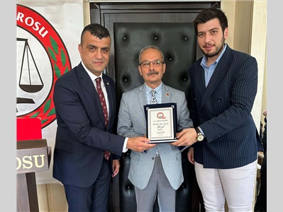 ANAMUR’DA AVUKATLARIMIZA ONUR PLAKETİ TAKDİM EDİLDİ