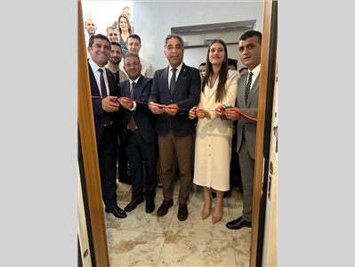 MESLEKTAŞIMIZIN OFİS AÇILIŞINA KATILDIK