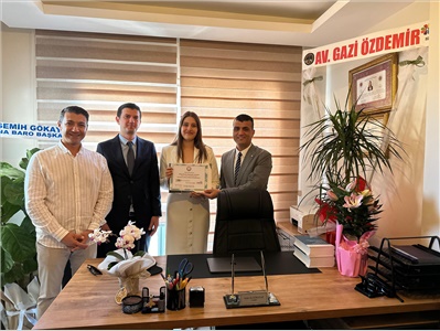 MESLEKTAŞIMIZIN OFİS AÇILIŞINA KATILDIK
