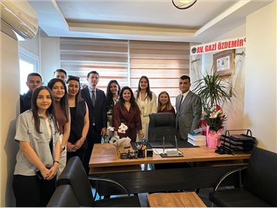 MESLEKTAŞIMIZIN OFİS AÇILIŞINA KATILDIK