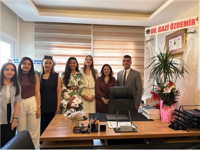 MESLEKTAŞIMIZIN OFİS AÇILIŞINA KATILDIK