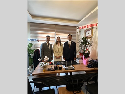 MESLEKTAŞIMIZIN OFİS AÇILIŞINA KATILDIK