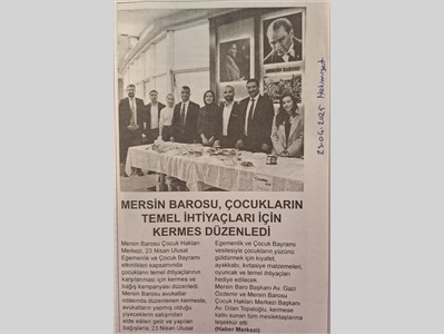 Çocuklar için kermes düzenlendi