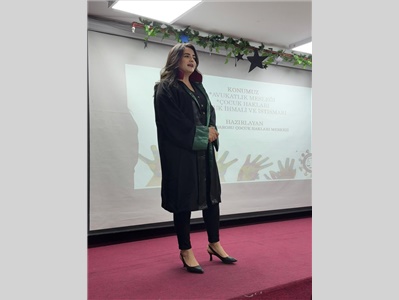ÖĞRENCİLERE AVUKATLIK MESLEĞİ VE ÇOCUK HAKLARI ANLATILDI