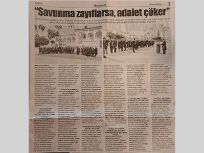 5 Nisan Avukatlar Günü basın açıklaması