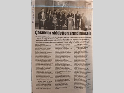 Çocuk Hakları Merkezi basın açıklaması