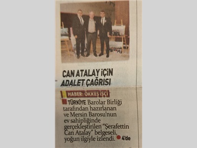 Can Atalay'a adalet çağrısı, belgeselde yankı buldu