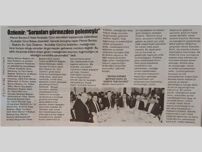 5 Nisan Avukatlar Günü Balosu