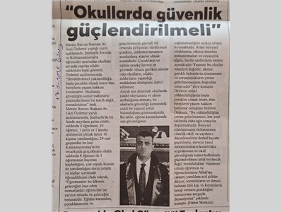 Okullardaki silahlı saldırılara tepki