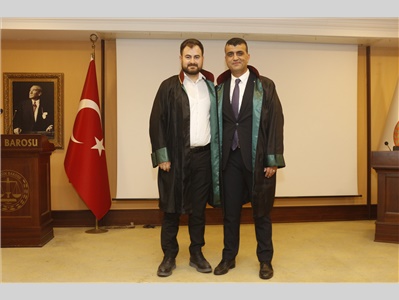 6 STAJYER AVUKATIMIZ CÜBBE GİYDİ