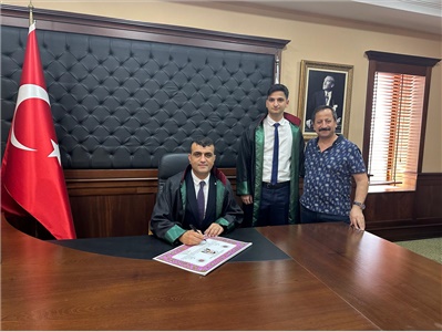 6 STAJYER AVUKATIMIZ CÜBBE GİYDİ