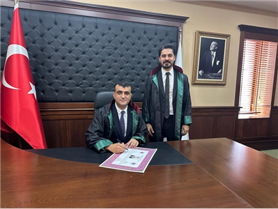 6 STAJYER AVUKATIMIZ CÜBBE GİYDİ