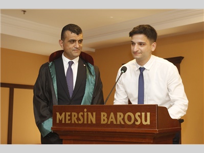 6 STAJYER AVUKATIMIZ CÜBBE GİYDİ