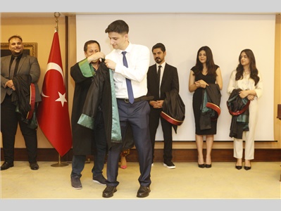 6 STAJYER AVUKATIMIZ CÜBBE GİYDİ