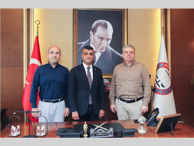 MESKİ YÖNETİMİNDEN ZİYARET