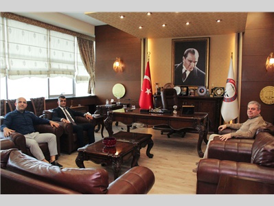 MESKİ YÖNETİMİNDEN ZİYARET