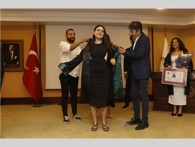 4 STAJYER AVUKATIMIZ CÜBBE GİYDİ