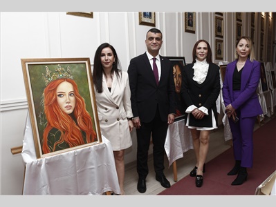 RESSAM ZÜLEYHA ARSLAN’IN KADIN KONULU RESİM SERGİSİNİN AÇILIŞI YAPILDI