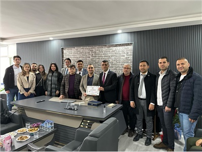 MESLEKTAŞIMIZIN OFİS AÇILIŞINA KATILDIK
