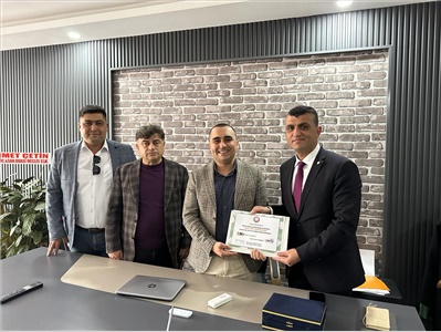MESLEKTAŞIMIZIN OFİS AÇILIŞINA KATILDIK