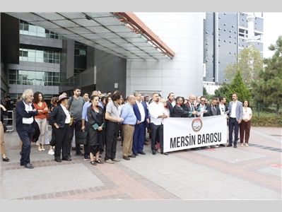 MERSİN BAROSU: “YARGITAY 3. CEZA DAİRESİ’NİN KARARI HUKUK GARABETİDİR”
