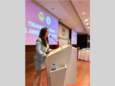 KADIN HAKLARI MERKEZİMİZ, TÜBAKKOM 15. DÖNEM 3. GENEL ÜYE TOPLANTISINA KATILDI