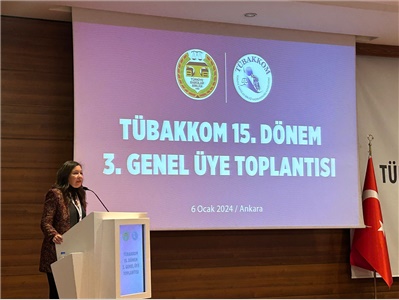 KADIN HAKLARI MERKEZİMİZ, TÜBAKKOM 15. DÖNEM 3. GENEL ÜYE TOPLANTISINA KATILDI