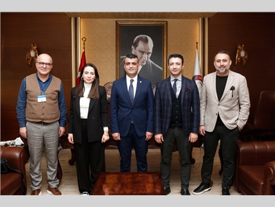 ÇAĞ ÜNİVERSİTESİ YÖNETİMİNDEN ZİYARET